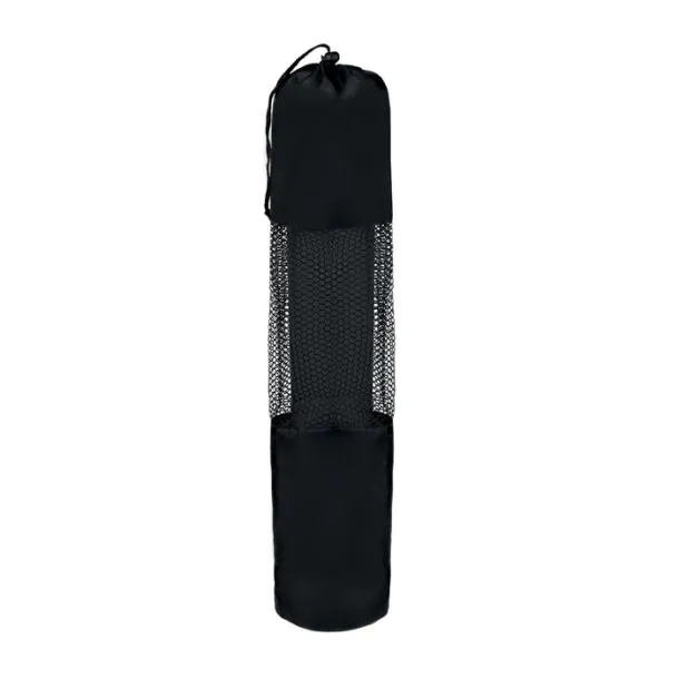 YOGI Joga prostirka EVA 4,0 mm s torbicom Crna