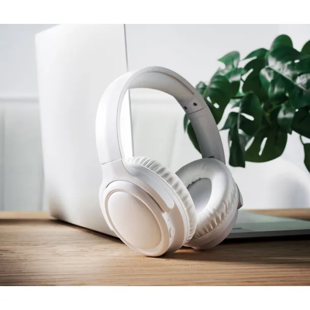 SILENT ANC foldable headphone White