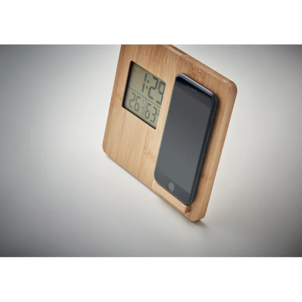 FERREL Bamboo weather station Wood