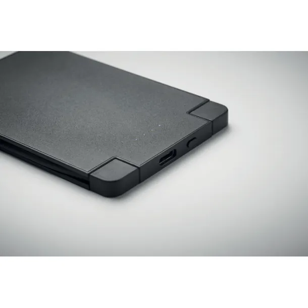 SLIMPO Magnetic power bank 2500 mAh Black