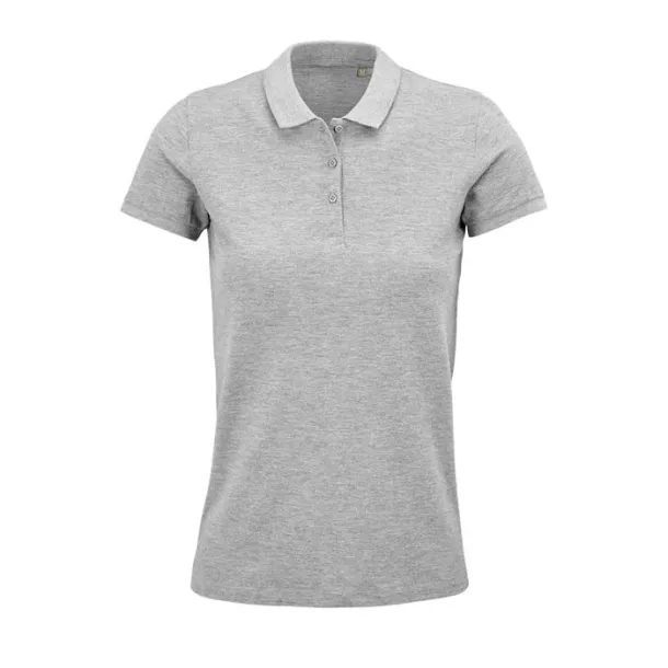 PLANET WOMEN POLO-170g Grey Melange