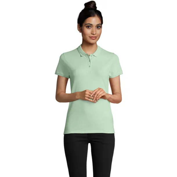 PLANET WOMEN POLO-170g Frozen Green