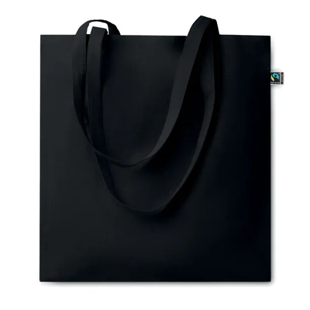 OSOLE COLOUR Fairtrade shopping bag140gr/m² Black