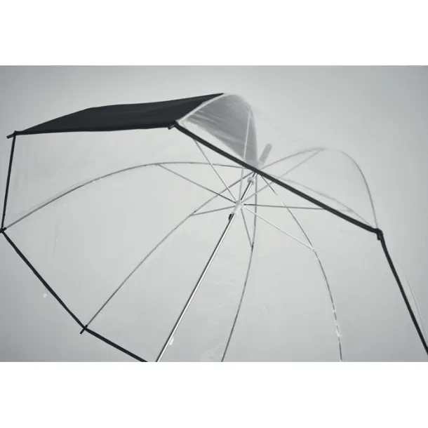 GOTA 23 inch manual open umbrella Black
