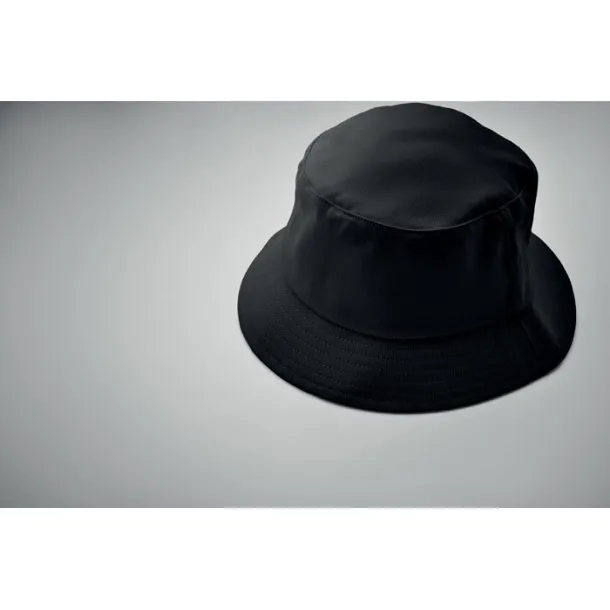MONTI Brushed 260gr/m² cotton sunhat Black