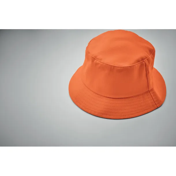 MONTI Brushed 260gr/m² cotton sunhat Orange