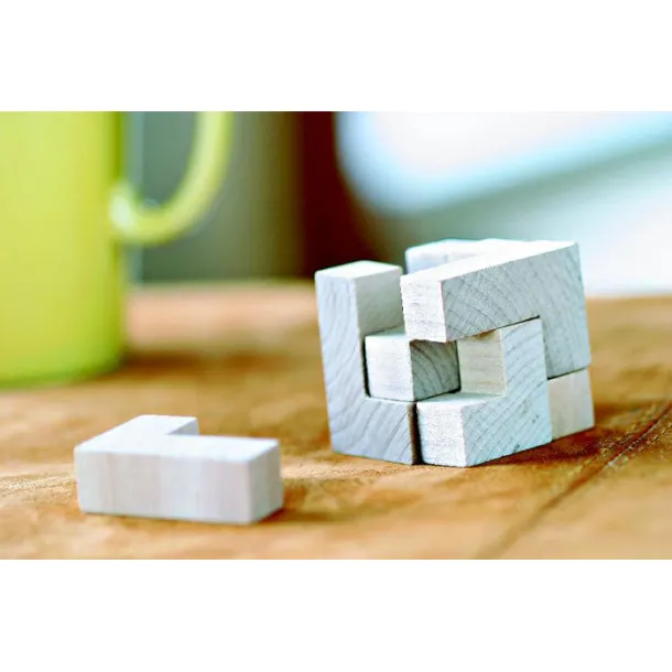 TRIKESNATS Wooden puzzle in cotton pouch Wood