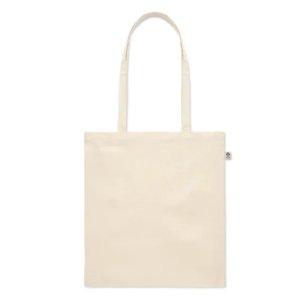 NUORO Torba za kupovinu od organskog pamuka - 180 gr/m² Bež