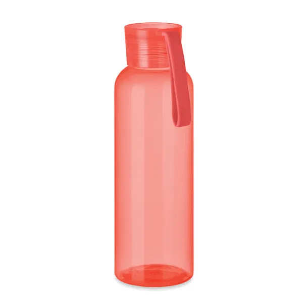 INDI Tritan bottle and hanger 500ml Transparent Red