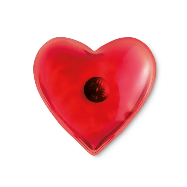 WACO Hand warmer in heart shape Red