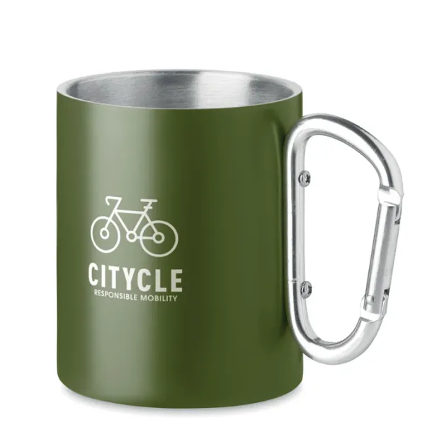 TRUMBA Metalna šalica s dvostrukom stijenkom, 300 ml Dark Green