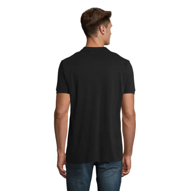 PLANET MEN polo majica kratkih rukava - 170g Crna
