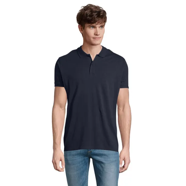 PLANET MEN polo majica kratkih rukava - 170g French navy