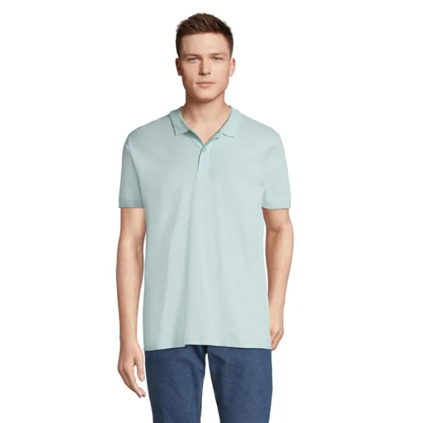 PLANET MEN POLO-170g Arctic Blue