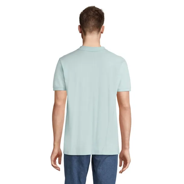 PLANET MEN polo majica kratkih rukava - 170g Arctic Blue