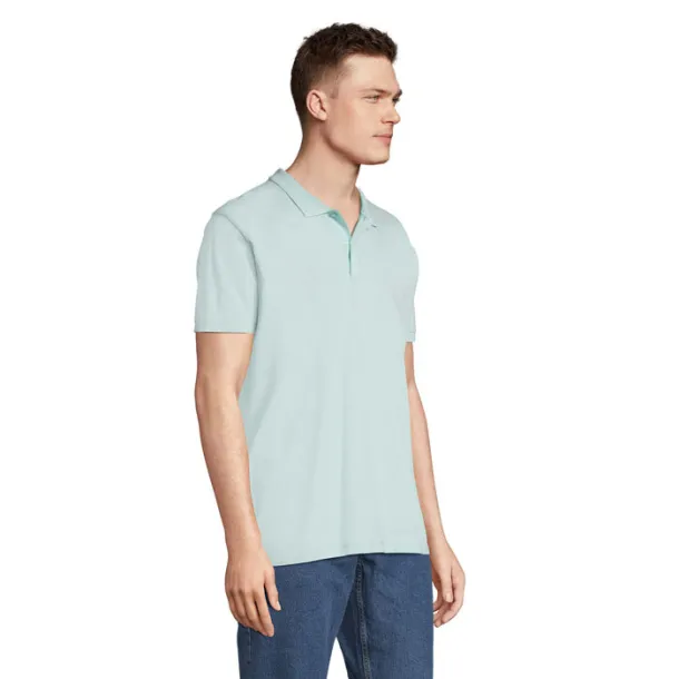 PLANET MEN POLO-170g Arctic Blue