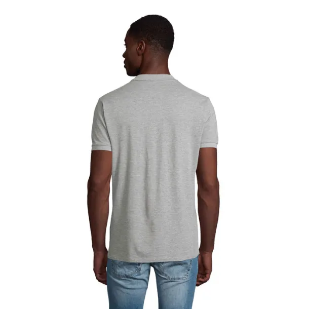 PLANET MEN polo majica kratkih rukava - 170g Siva