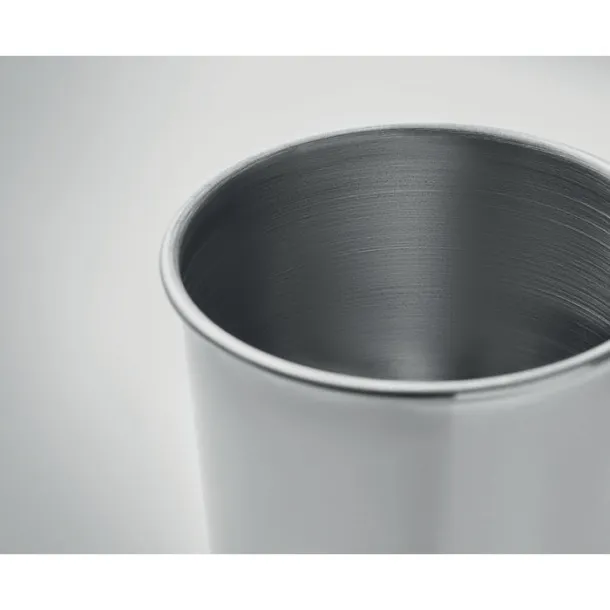 BONGO Stainless Steel cup 350ml Matt Silver