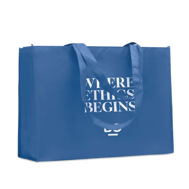 KAIMONO RPET non-woven shopping bag Royal blue