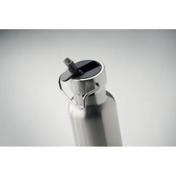 RIFLOW Double wall bottle 660 ml Matt Silver