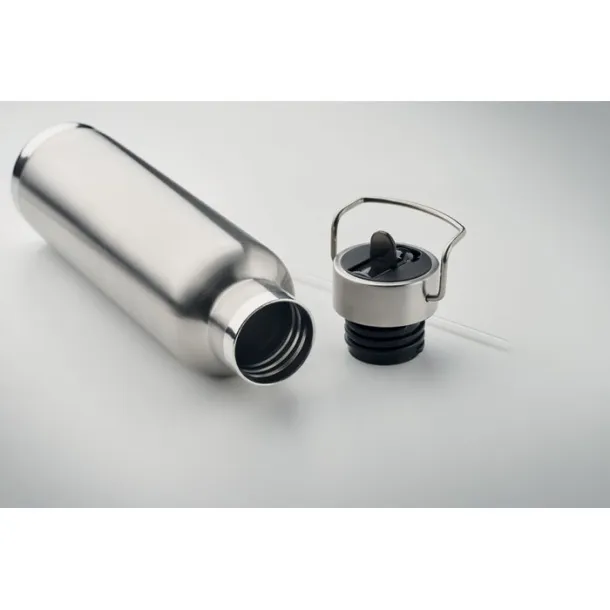 RIFLOW Double wall bottle 660 ml Matt Silver