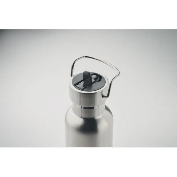 RIFLOW Double wall bottle 660 ml Matt Silver