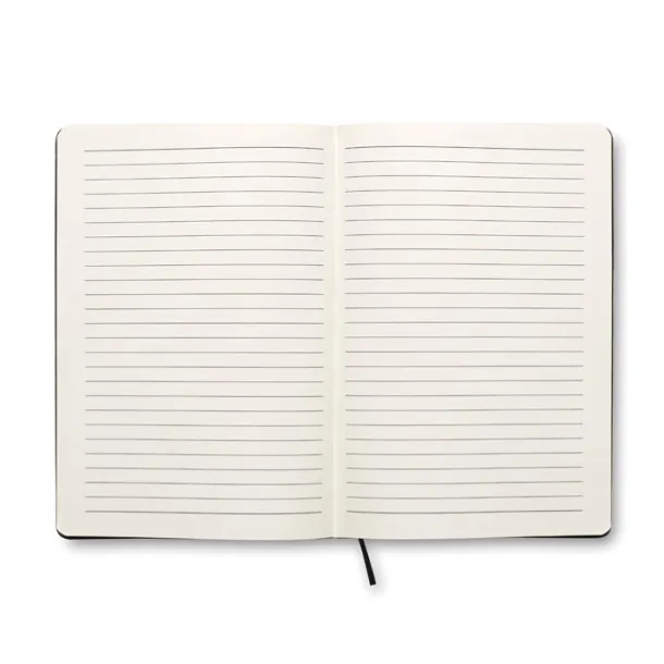 SOFTNOTE notes s koricom od umjetne kože, A5 Crna