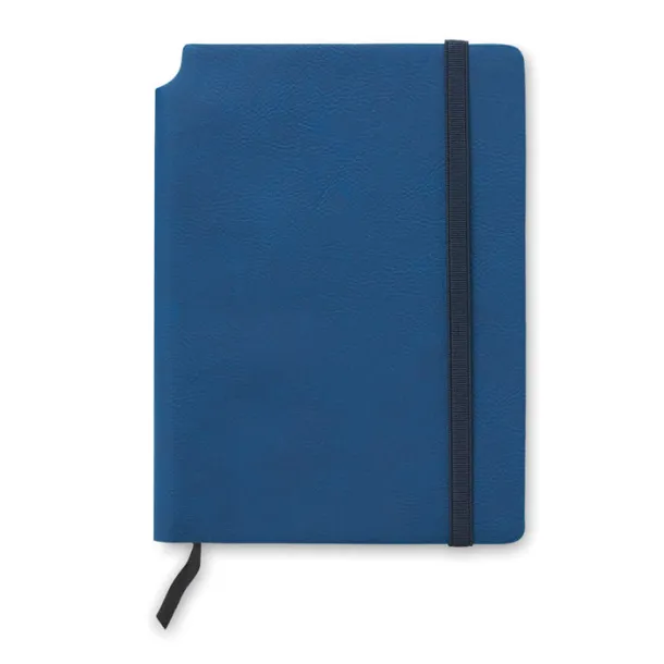 SOFTNOTE notes s koricom od umjetne kože, A5 Plava
