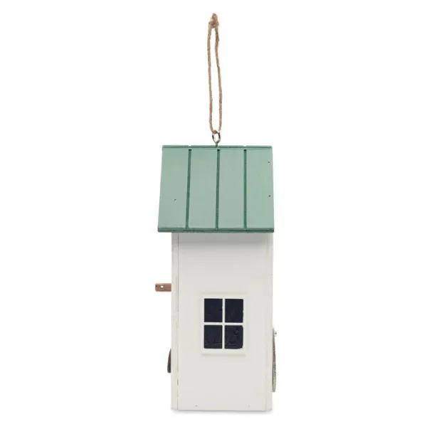 GREENJAY Bird house in plywood White