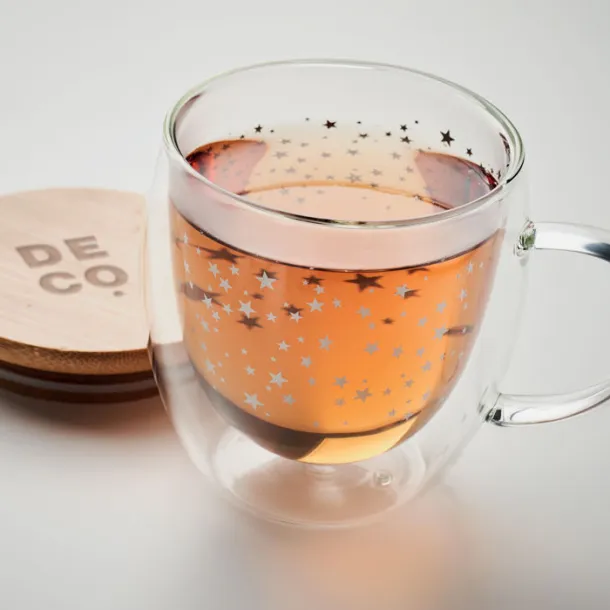 SION Borosilikatna šalica s dvostrukom stijenkom, 220 ml Prozirno
