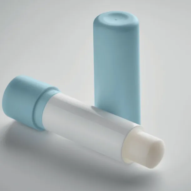 VEGAN GLOSS Vegan lip balm in recycled ABS Baby Blue