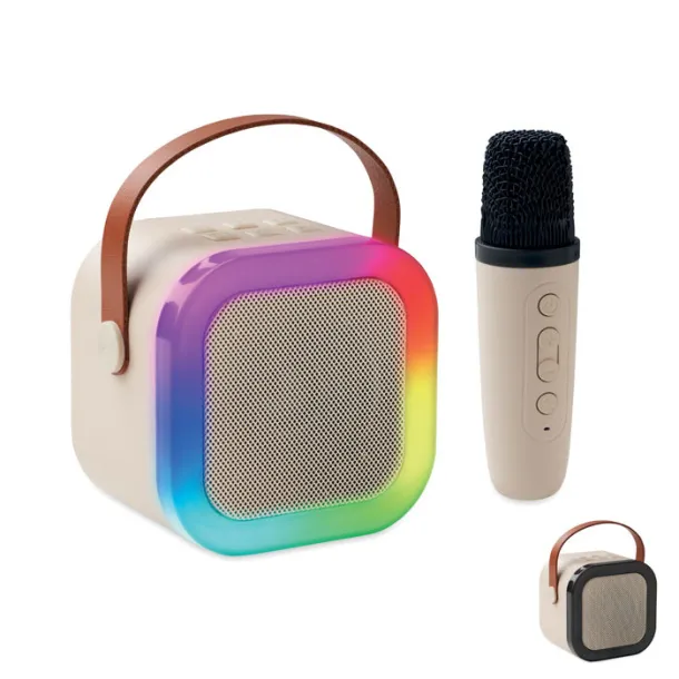 KARASET+ Karaoke set speaker Beige