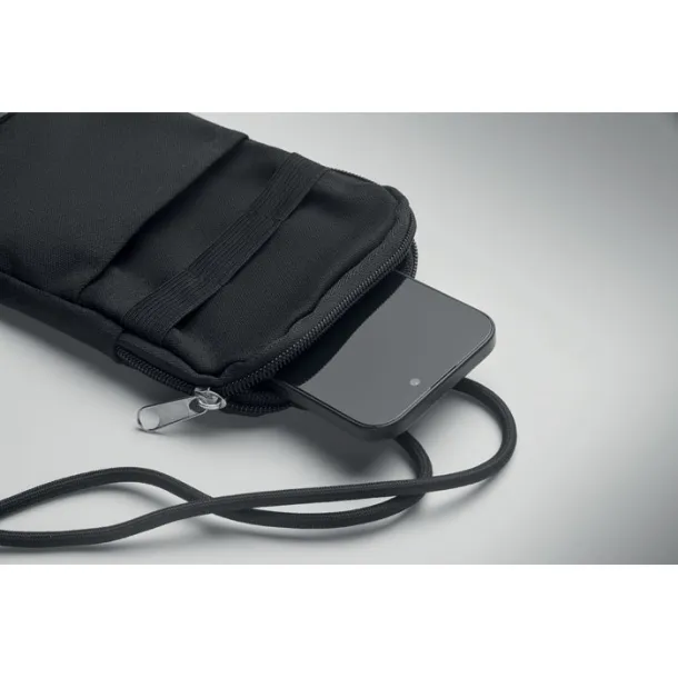 MOBIBOLSA Cross body smartphone bag Black