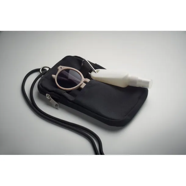 MOBIBOLSA Cross body smartphone bag Black
