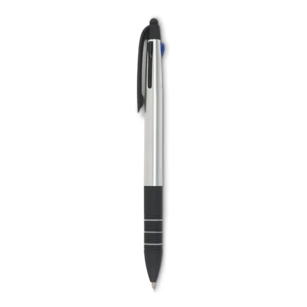 MULTIPEN "touch" kemijska olovka s 3 boje tinte Srebrna