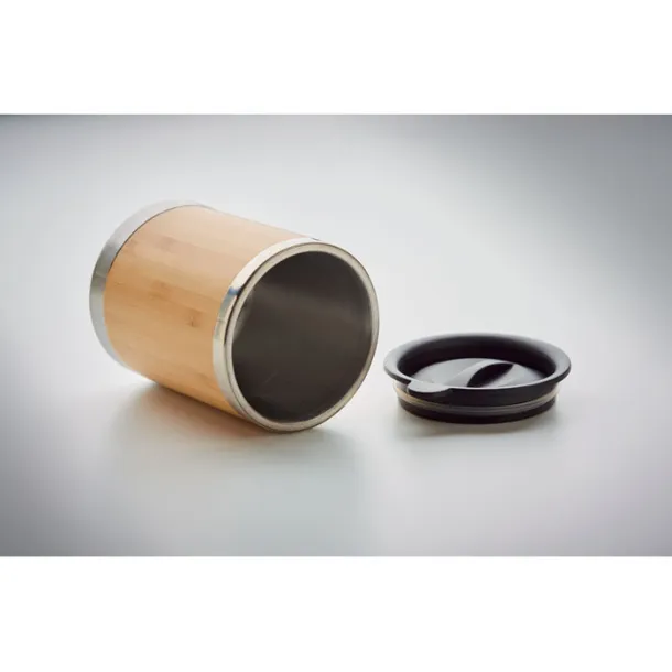 LOKKA Tumbler S/S and bamboo 250ml Wood