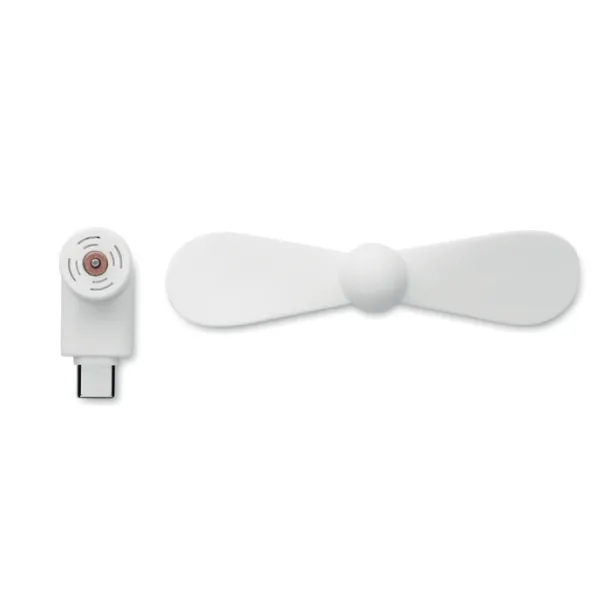 PHAN Prijenosni USB-C ventilator Bijela