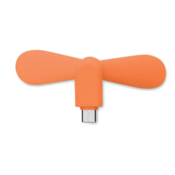PHAN Portable USB-C fan Orange