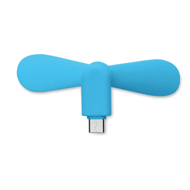 PHAN Prijenosni USB-C ventilator Tirkizna