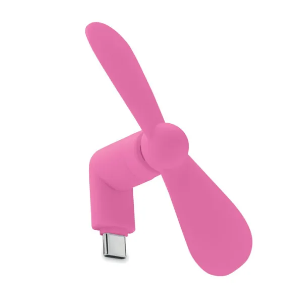PHAN Prijenosni USB-C ventilator Fuksija