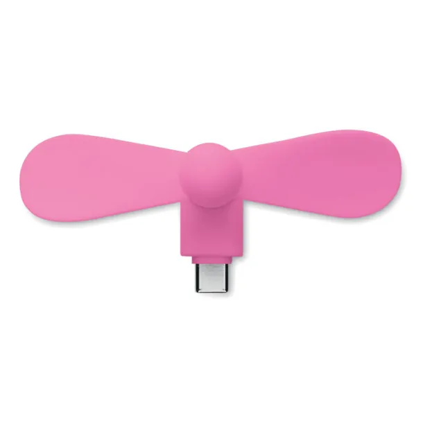 PHAN Prijenosni USB-C ventilator Fuksija