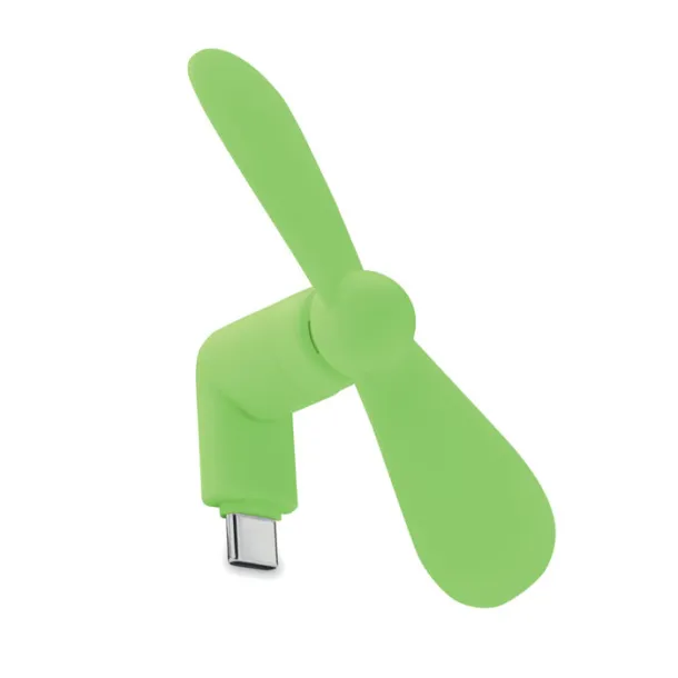 PHAN Portable USB-C fan Lime