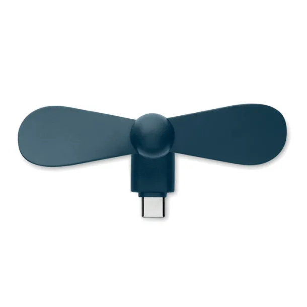 PHAN Portable USB-C fan French navy