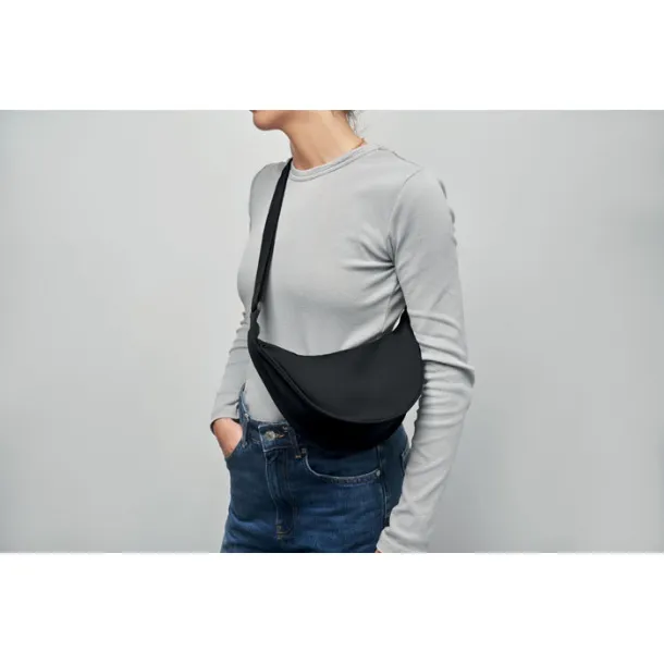 KOROVIN CROSS Sling bag in 400D Oxford Black