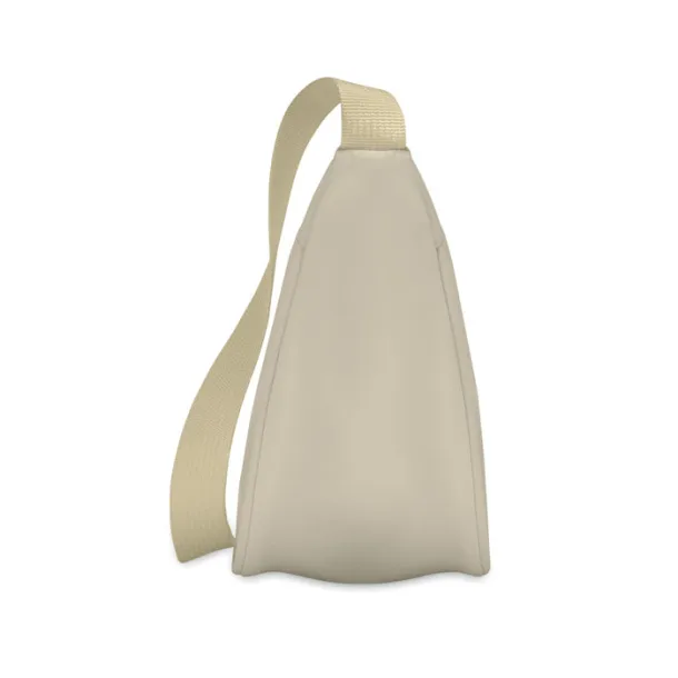 KOROVIN CROSS Sling bag in 400D Oxford Off White