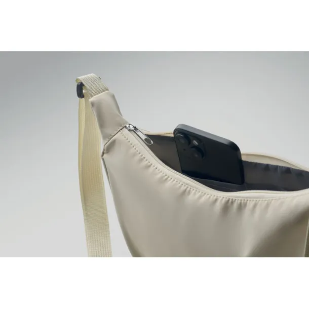 KOROVIN CROSS Sling bag in 400D Oxford Off White