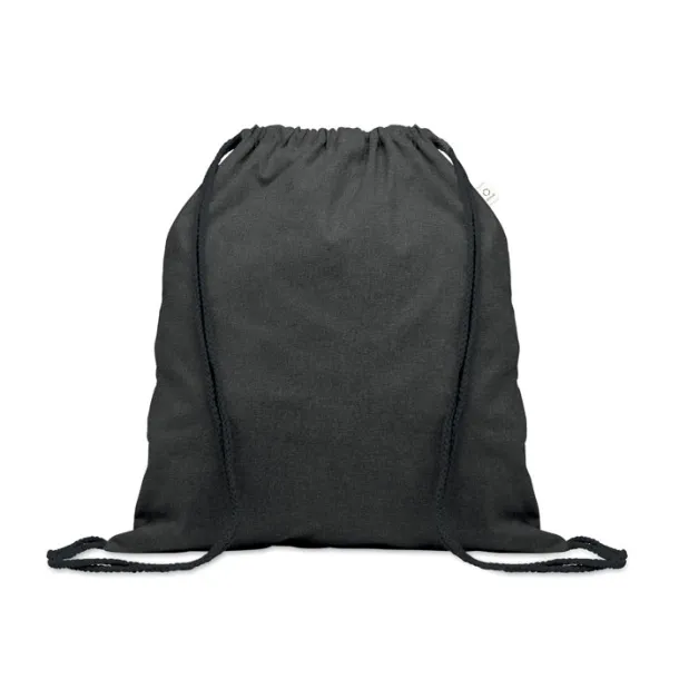 CABETRI COLOUR Recycled 140 gr/m² cotton bag Black