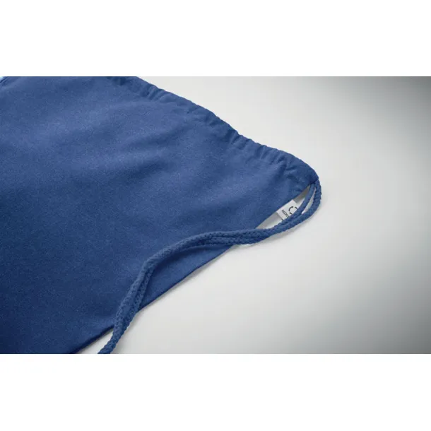 CABETRI COLOUR Recycled 140 gr/m² cotton bag Royal blue