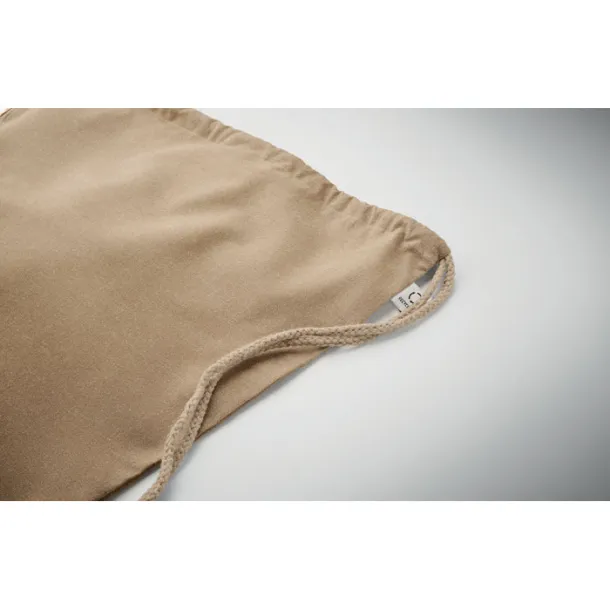 CABETRI COLOUR Recycled 140 gr/m² cotton bag khaki
