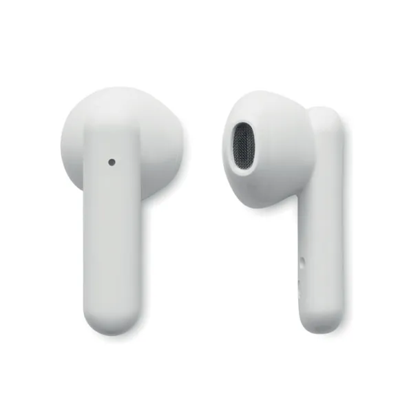SONORA TWS earbuds with solar charger White